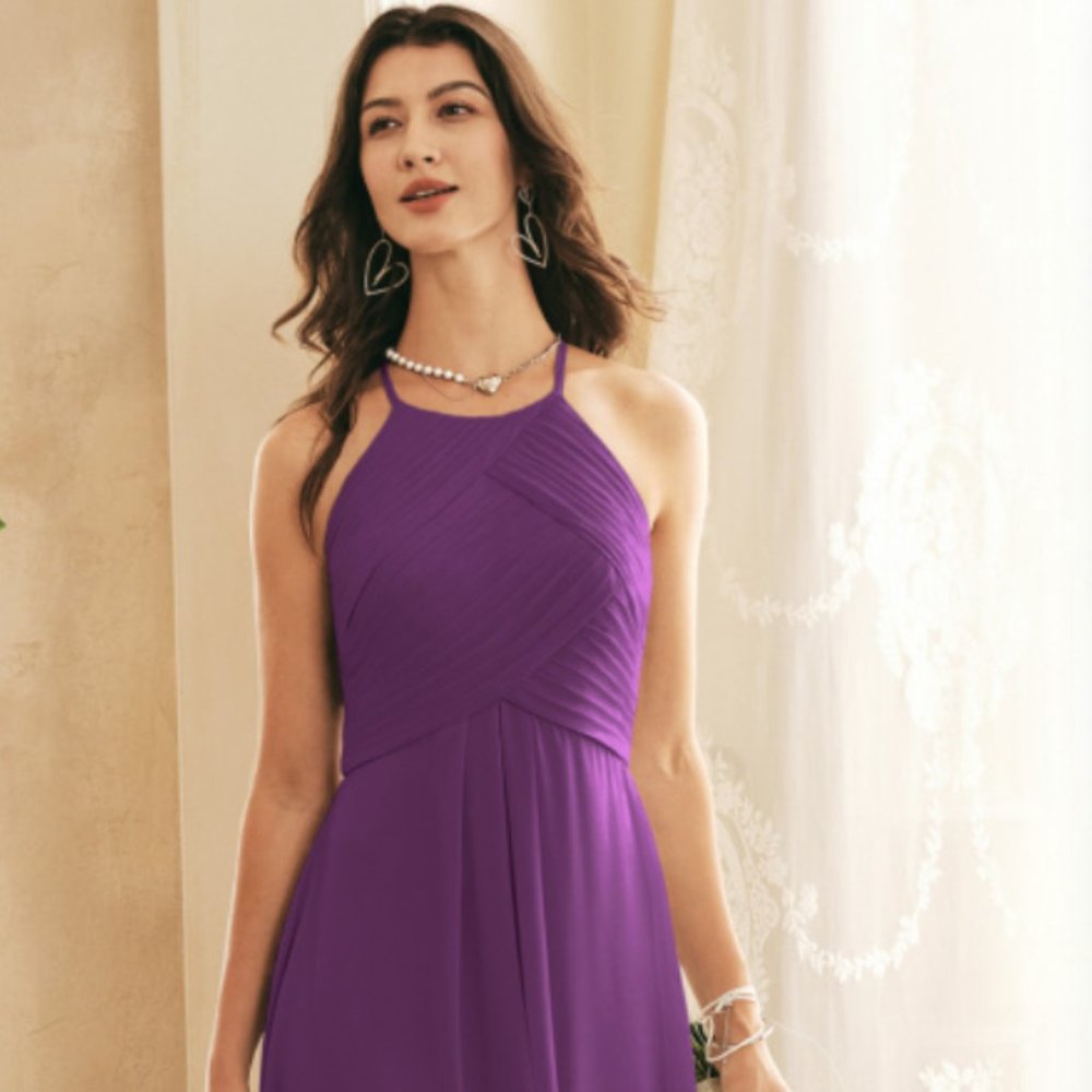 Purple Size 6 cocktail dress